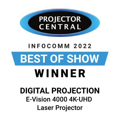 Award Logo 2022 InfoComm Best of Show winner