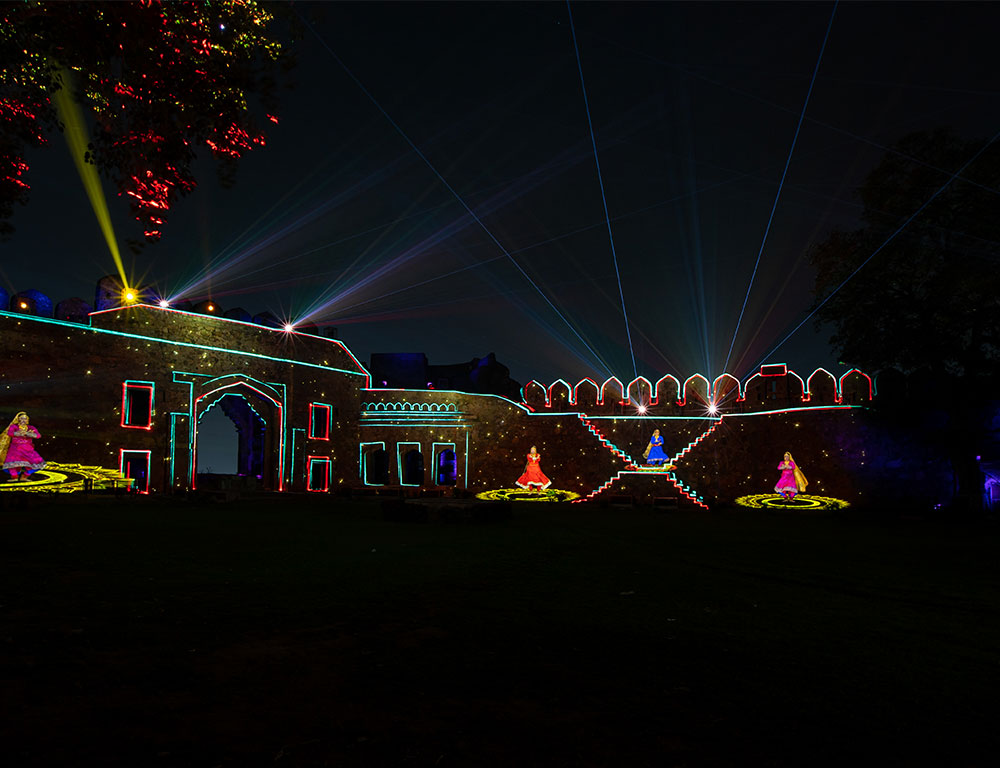 Digital Projection Mapping displays visual forte in Jhansi