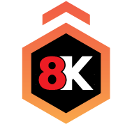 Symbol for 8K technology