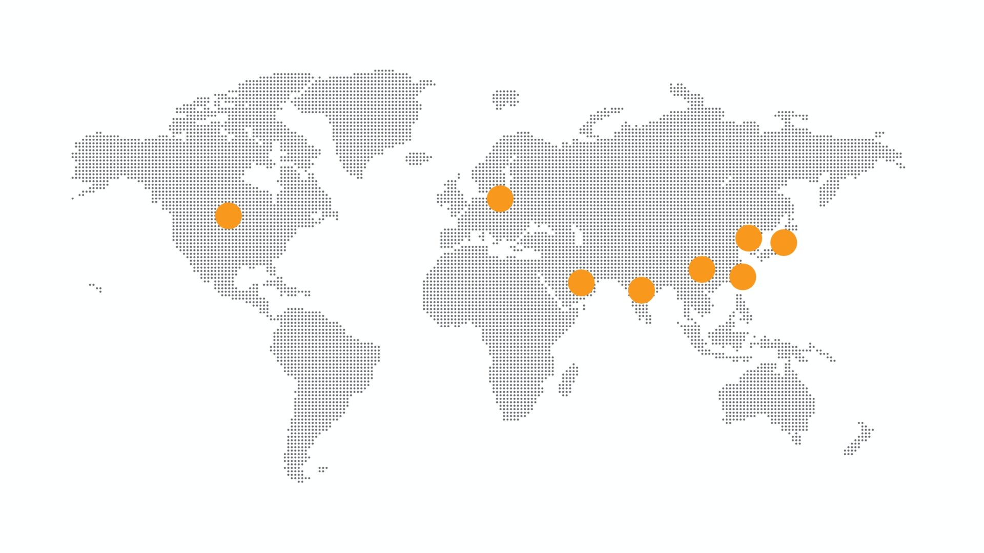 Digital Projection Office Map