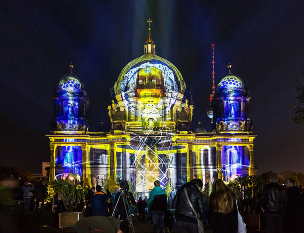 Digital Projection Laser Shines Bright At Berlin Festival Of Lights Digital Projection Laser Shines Bright At Berlin Festival Of Lights