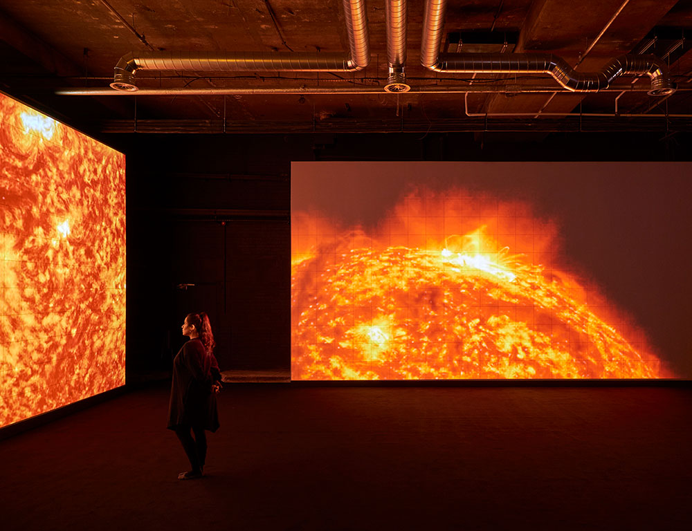 Digital Projection Propels Visitors into the Data-Verse