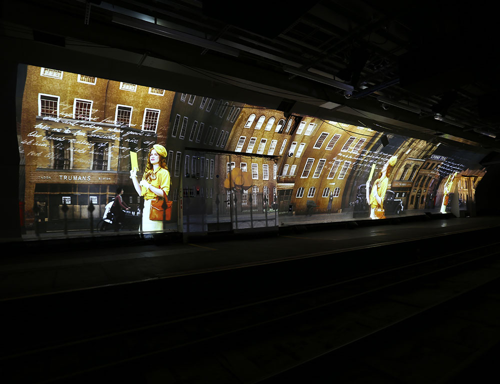 Digital Projection lässt Londons Mail Rail-Vermächtnis im Postmuseum lebendig werden