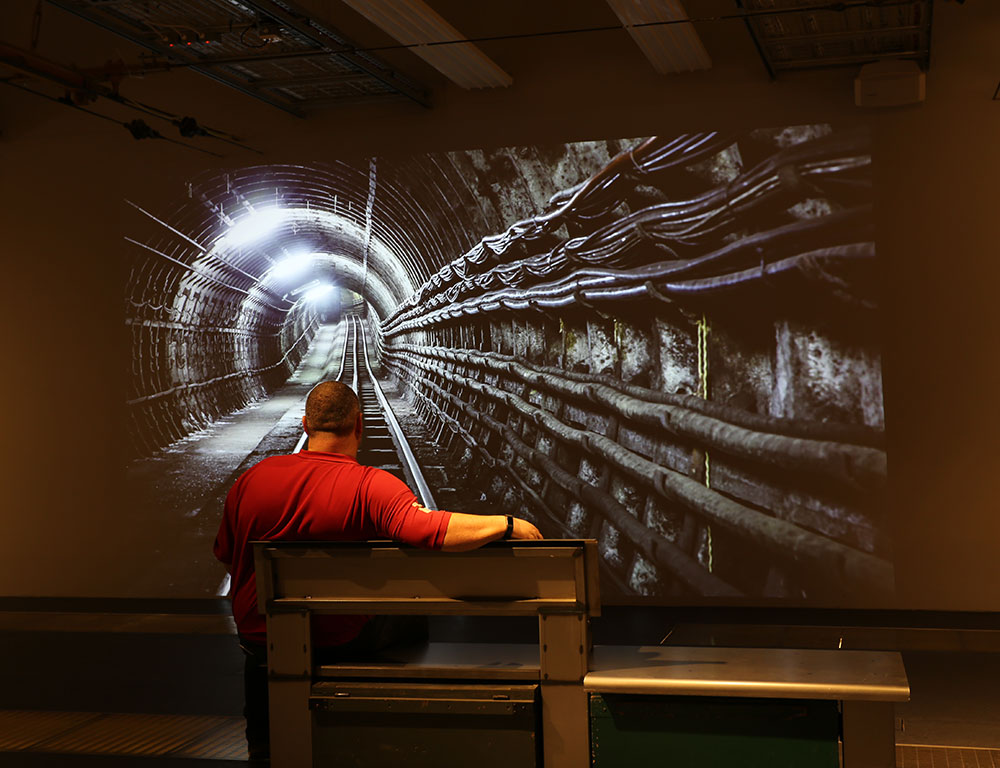 Digital Projection at London’s Mail Rail