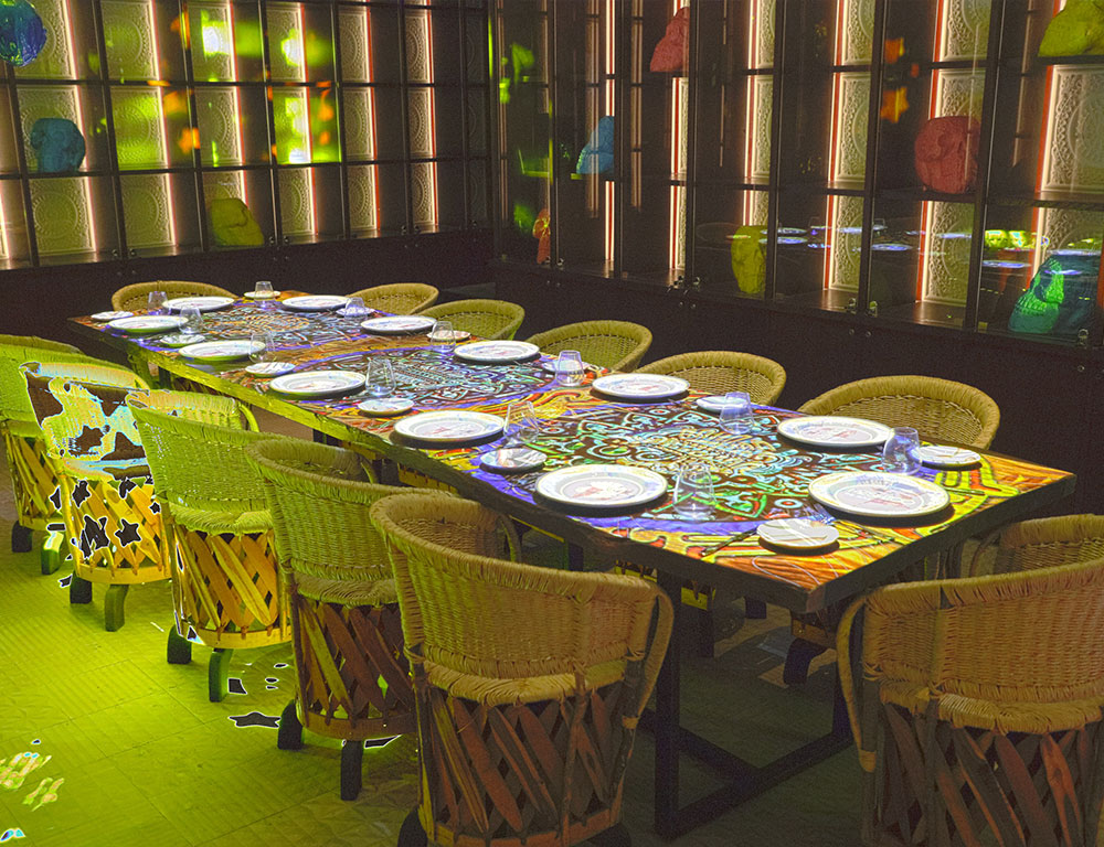 Table Mapping Show for Dubai Restaurant Chain