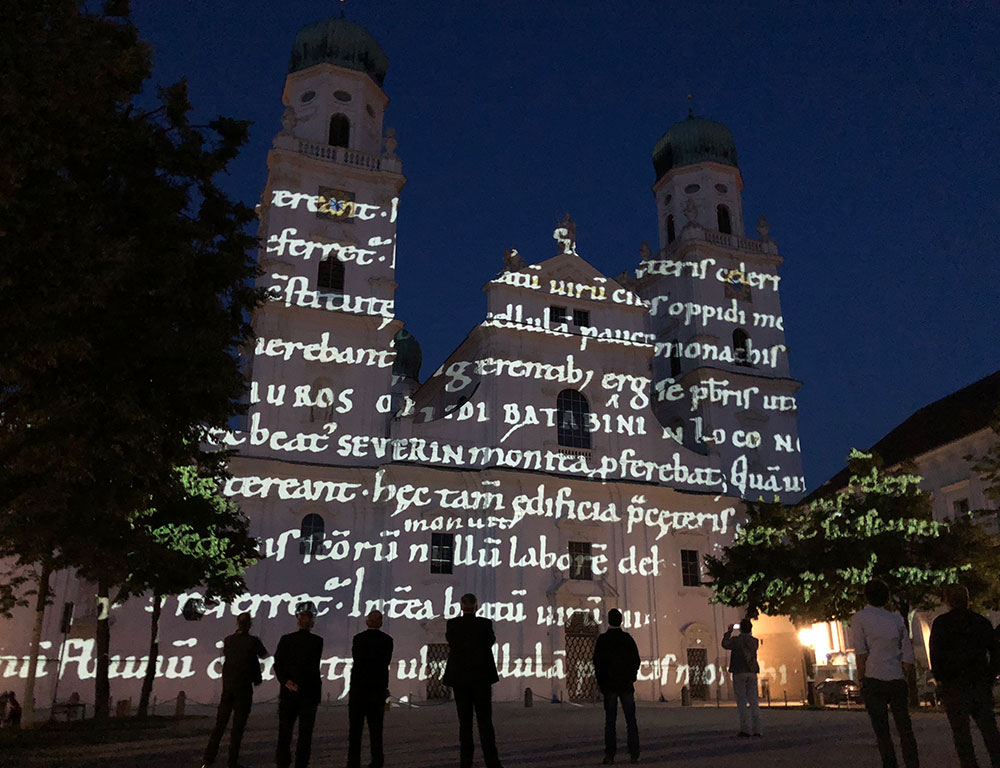 M-Vision Laser von Digital Projection projiziert Geschichte auf barockes bayerisches Meisterwerk