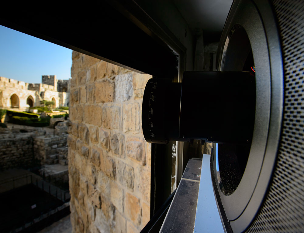 Projection Mapping at the Tower of David Museum in Jerusalem