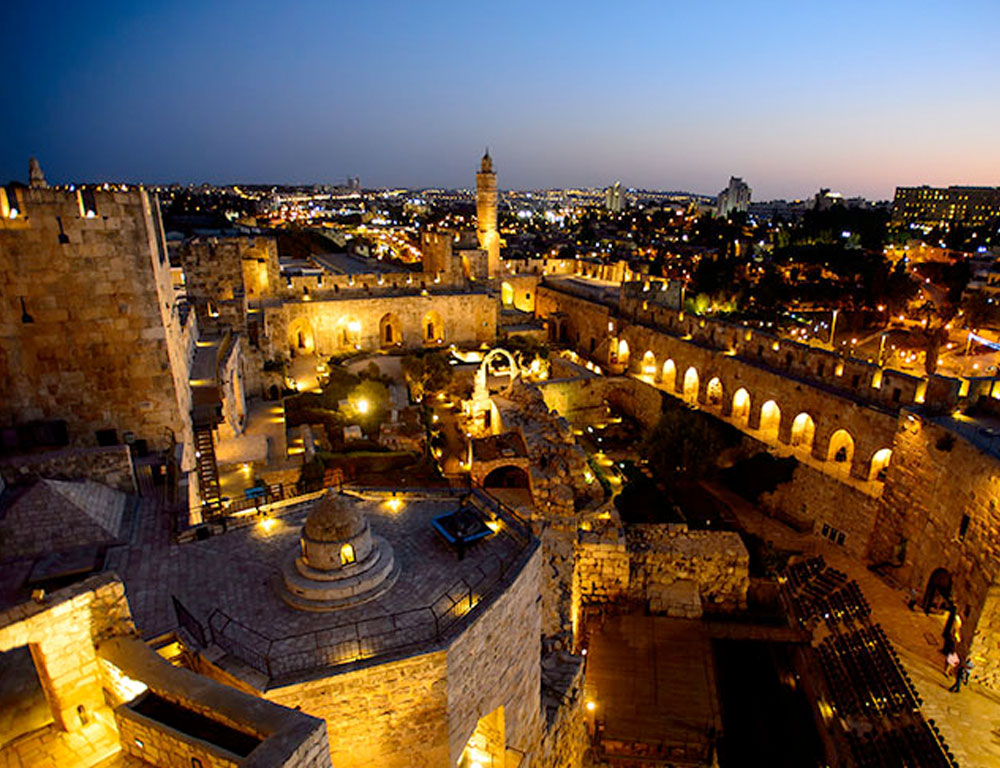 Projection Mapping at the Tower of David Museum in Jerusalem