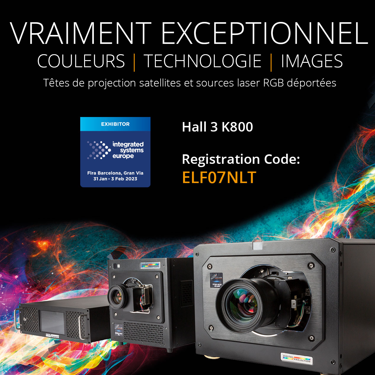 Digital Projection at ISE 2023