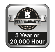 5 year projector warranty