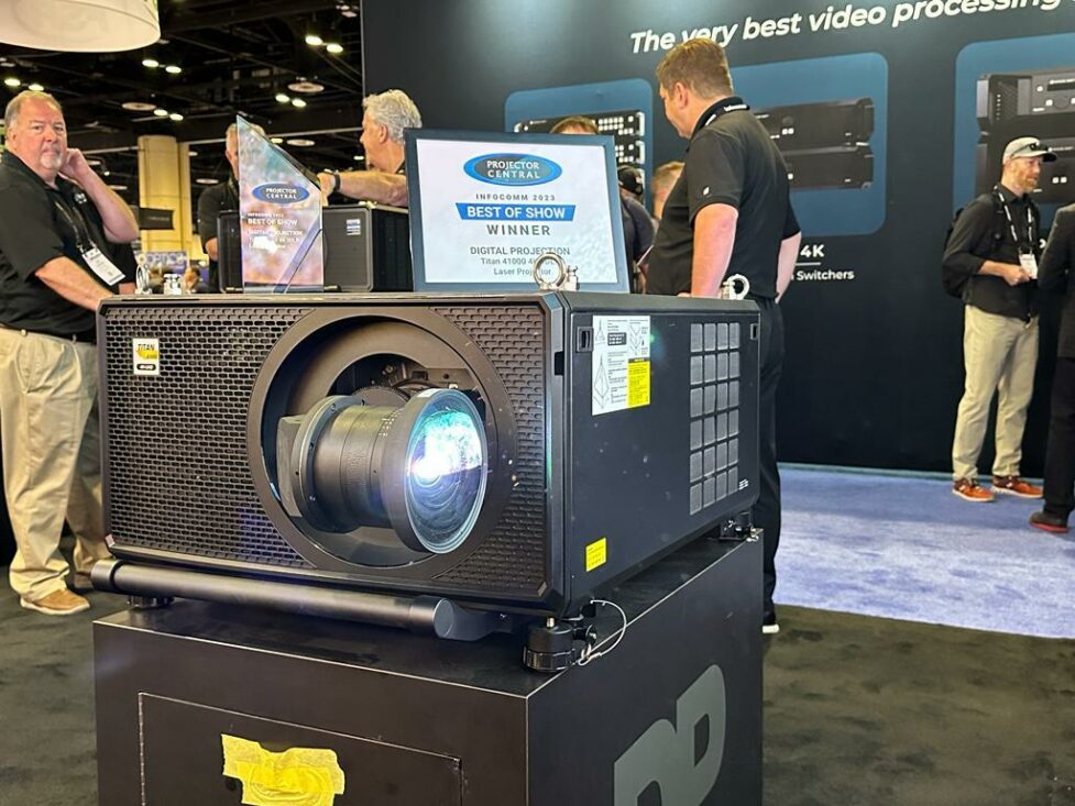 InfoComm 2023 projector