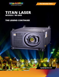 TITAN Laser WUXGA / 4K-UHD - Digital Projection