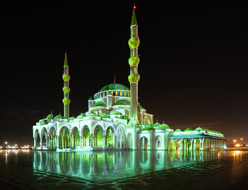Digital Projection and Artabesk move mountains at Sharjah Light Festival