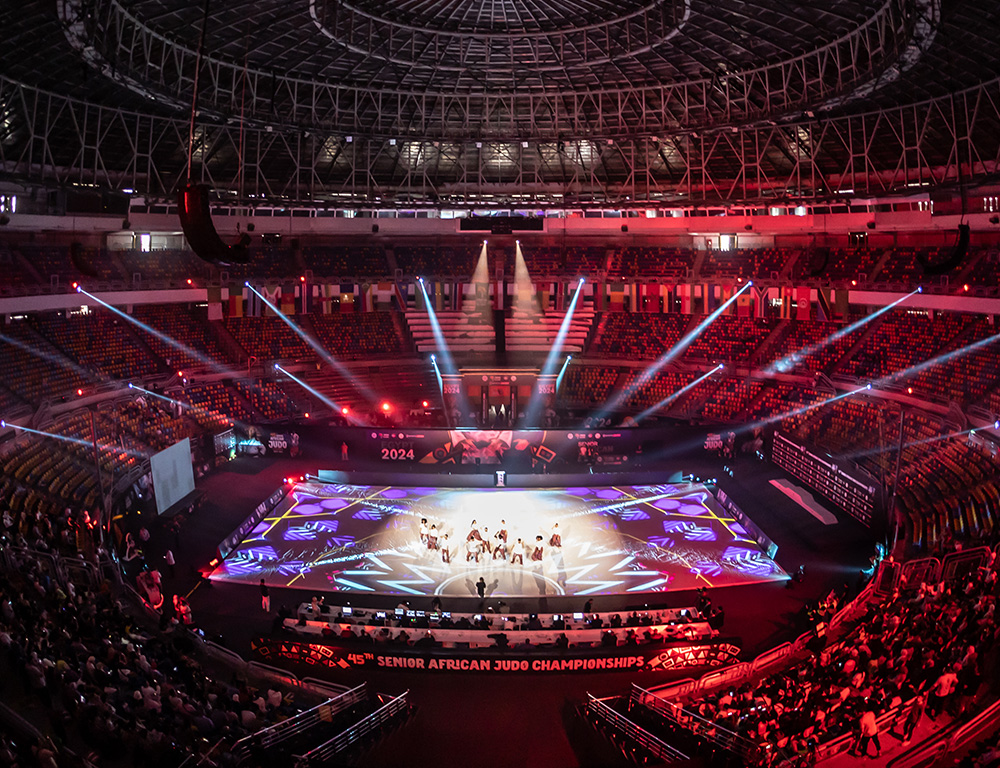 Digital Projection scores an ippon at African Judo Championship