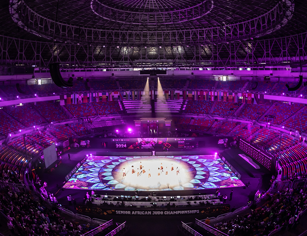 Digital Projection scores an ippon at African Judo Championship