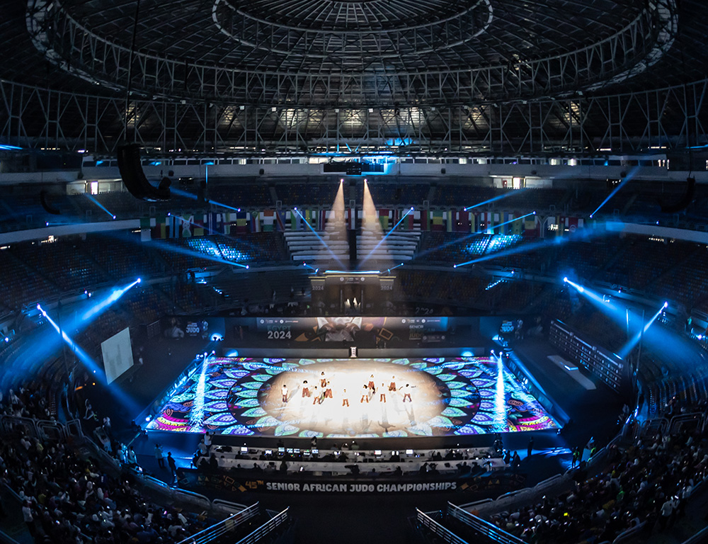 Digital Projection scores an ippon at African Judo Championship