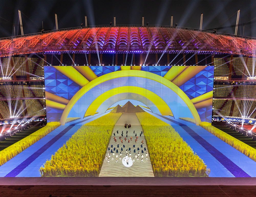 Digital Projection and HiLights Group deliver a TITAN-sized 3D projection mapping spectacle