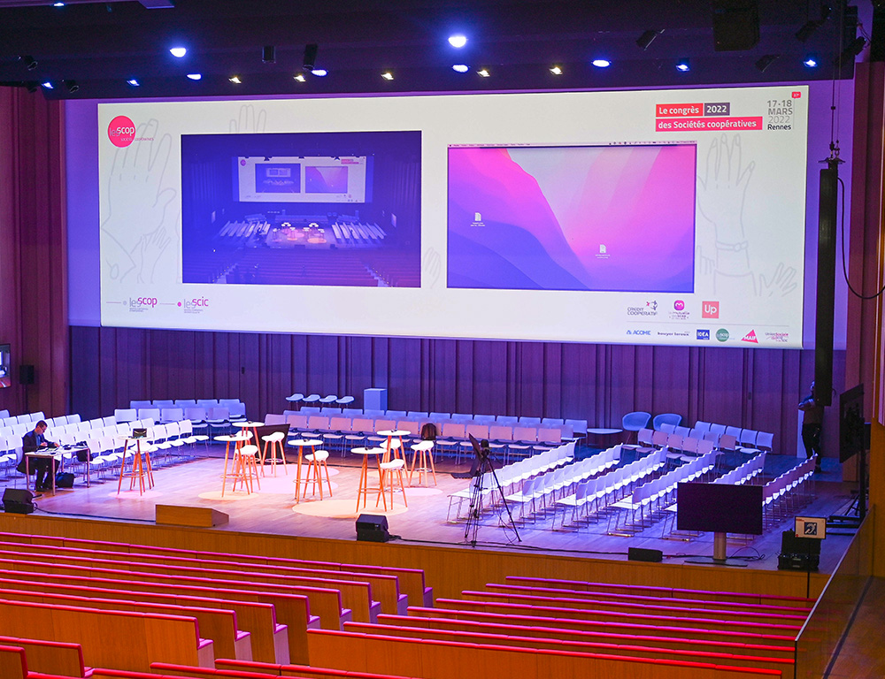 State-of-the-art auditorium installations in historic Rennes